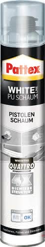 1K-Pistolenschaum White Line PUS75 750 ml B2 weiß m.Einw.-Handsch.Dose PATTEX 1K-Pistolenschaum White Line PUS75 750 ml B2 weiß m.Einw.-Handsch.Dose PATTEX