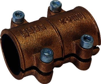 gebomessing, Messing-Dichtschelle Typ MD 22 mm für Kupferrohr Serie 620 gebomessing, Messing-Dichtschelle Typ MD 22 mm für Kupferrohr Serie 620