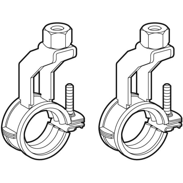 Geberit Befestigungsset Verteiler gekröpft M10