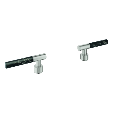 GROHE Hebelgriffe Atrio Private C. 48459 Vanilla Noir Caesarstone supersteel