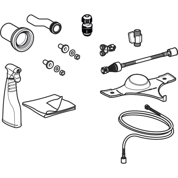 Geberit Anschlussset für Geberit AquaClean Sela Geberit Anschlussset für Geberit AquaClean Sela