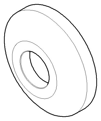 Dornbracht Rosette ERSATZTEILE 04270100600 60 x  60 x 15 mm Champagne (22kt Gold)