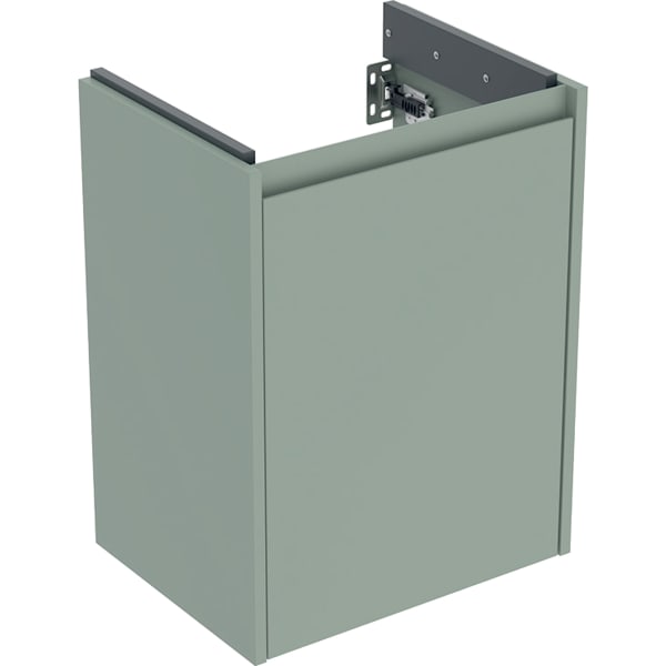 Geberit Renova Plan US für HWB, mit 1 Tür 45,7x60,6x35cm, salbeigrün/l. seidenmatt