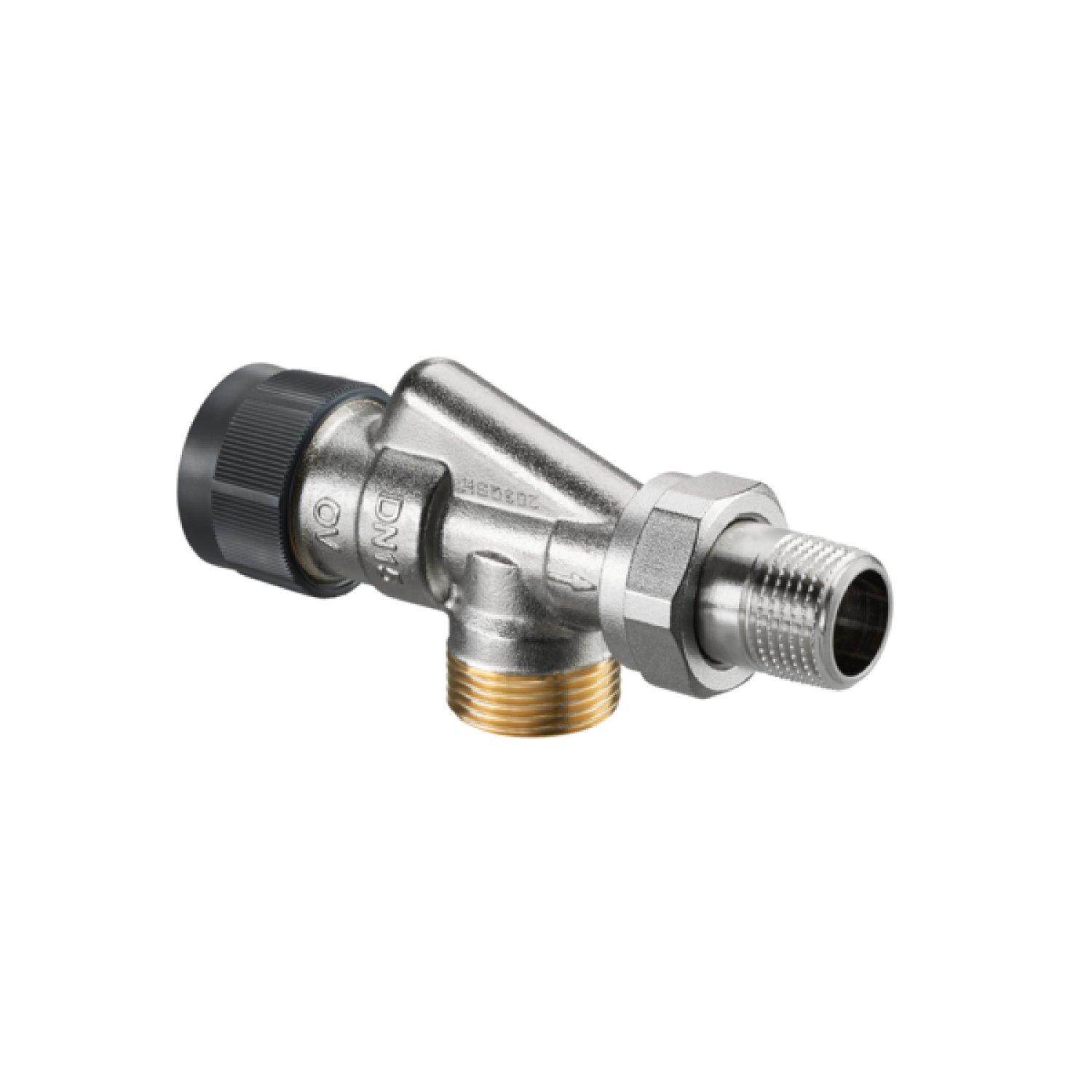 OVENTROP-Thermostatventil "A" DN15, G 3/4" AG x R 1/2" AG,Vorl.-Axial