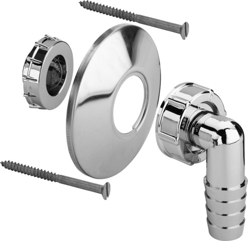 Viega Zubehörset 5635.90C in G1 x 85mm Kunststoff verchromt