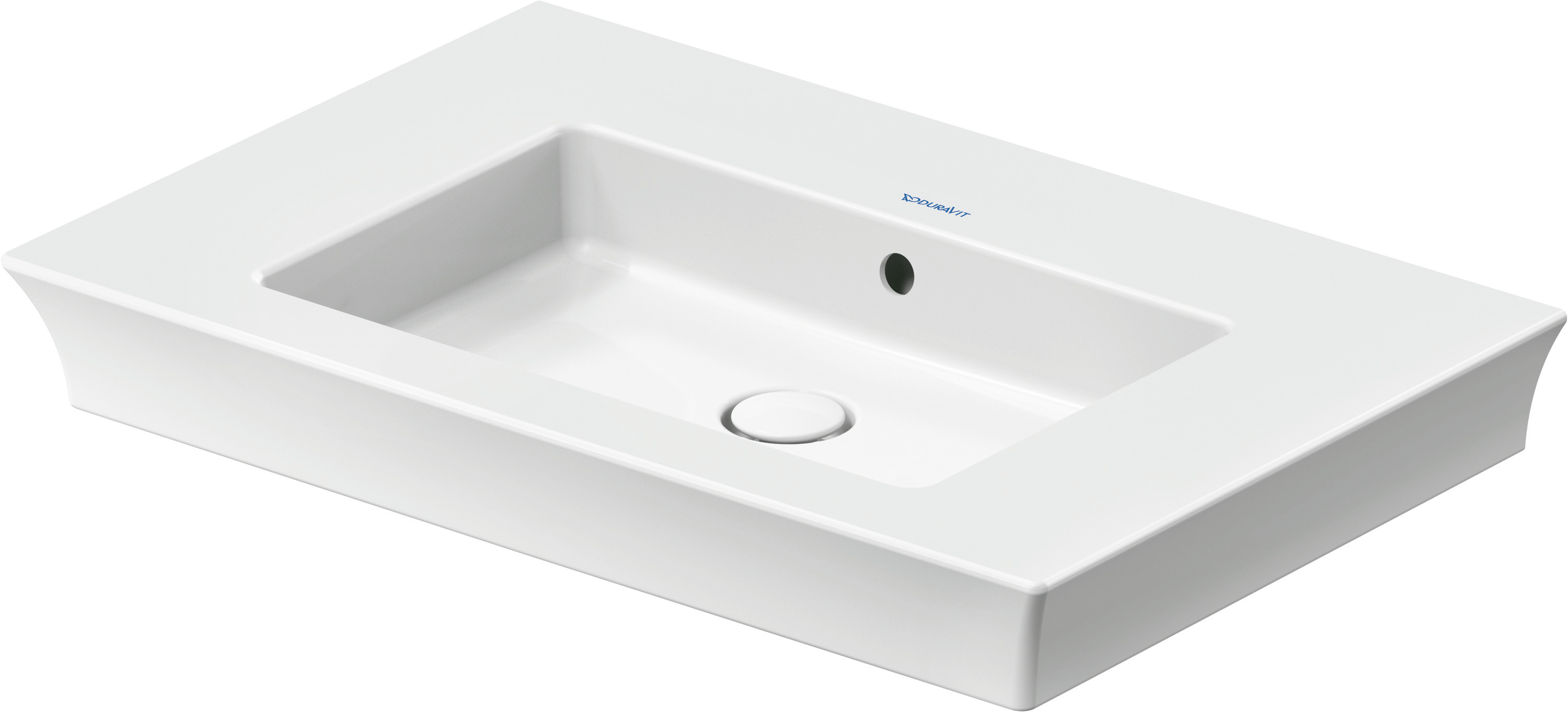 Duravit WT/MWT White Tulip, 750mm, weiß m.ÜL,o.HL,u.glasiert,Rückw.geschl.