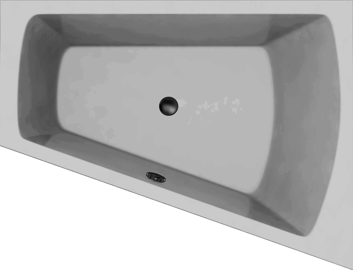 ST 170/130 U rechts weiß Trapezbadewanne 1700x1300/700x470 ST 170/130 U rechts weiß Trapezbadewanne 1700x1300/700x470