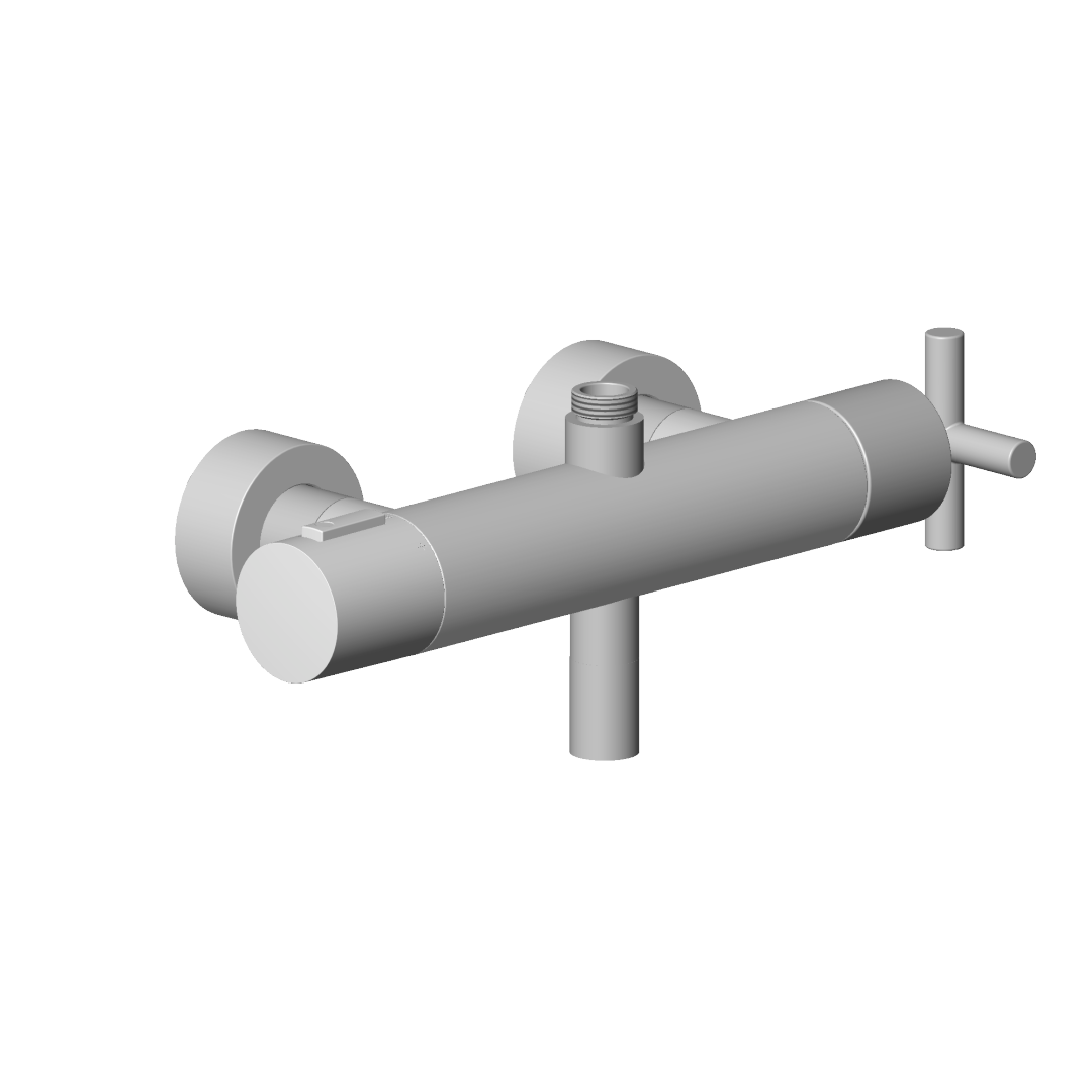 Dornbracht Anschluss für Brausethermostat Wand  ET 04170104701 315 x 85 x 210 mm Chrom