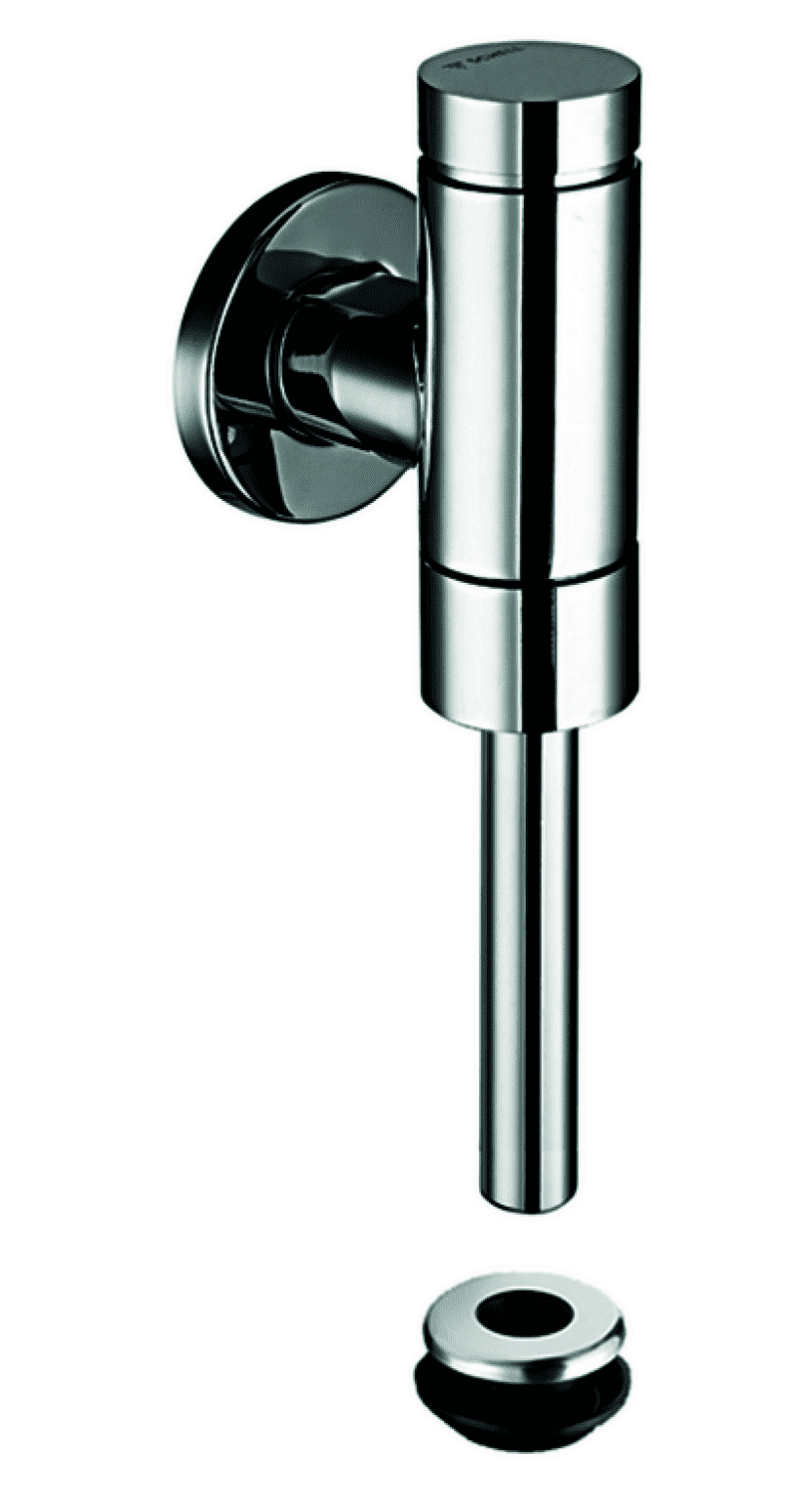 SCHELL AP-Urinal-Druckspüler SCHELLOMAT Basic SV, Absperrventil, 1/2", chrom