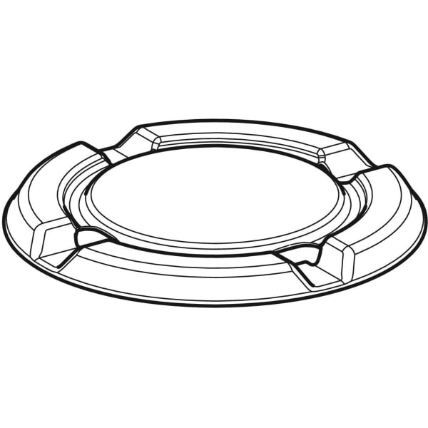 Geberit Bauschutz rund, für Duschbodenablauf für Bodenbeläge aus PVC