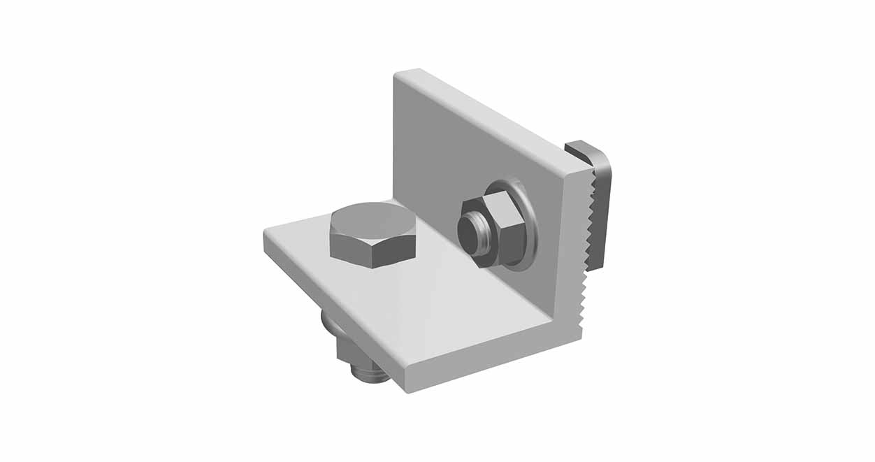 Vaillant Universaladapter silber (2 St.) Befestigung Solarträgerziegel