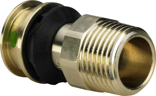 Viega Übergangsstück mit SC Raxofix 5311 in 16mm x R1/2 Siliziumbronze Viega Übergangsstück mit SC Raxofix 5311 in 16mm x R1/2 Siliziumbronze