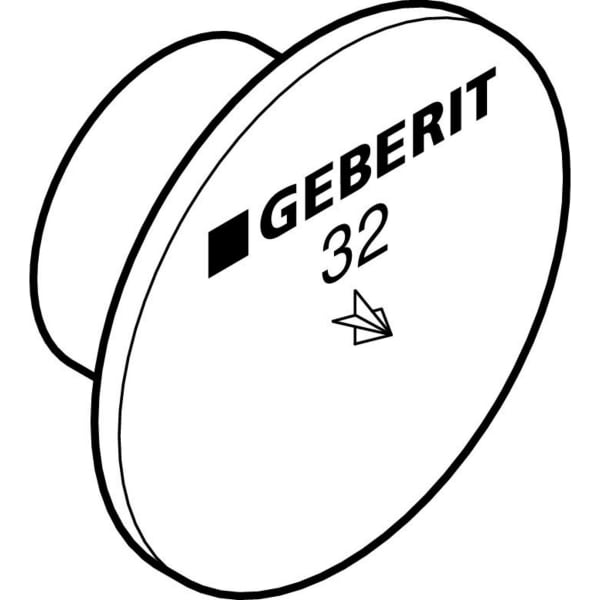 Geberit Schutz-und Markierstopfen d40