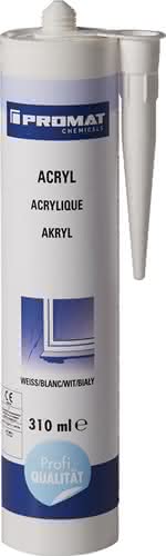 Acryl 310 ml weiß Kartusche PROMAT chemicals Acryl 310 ml weiß Kartusche PROMAT chemicals