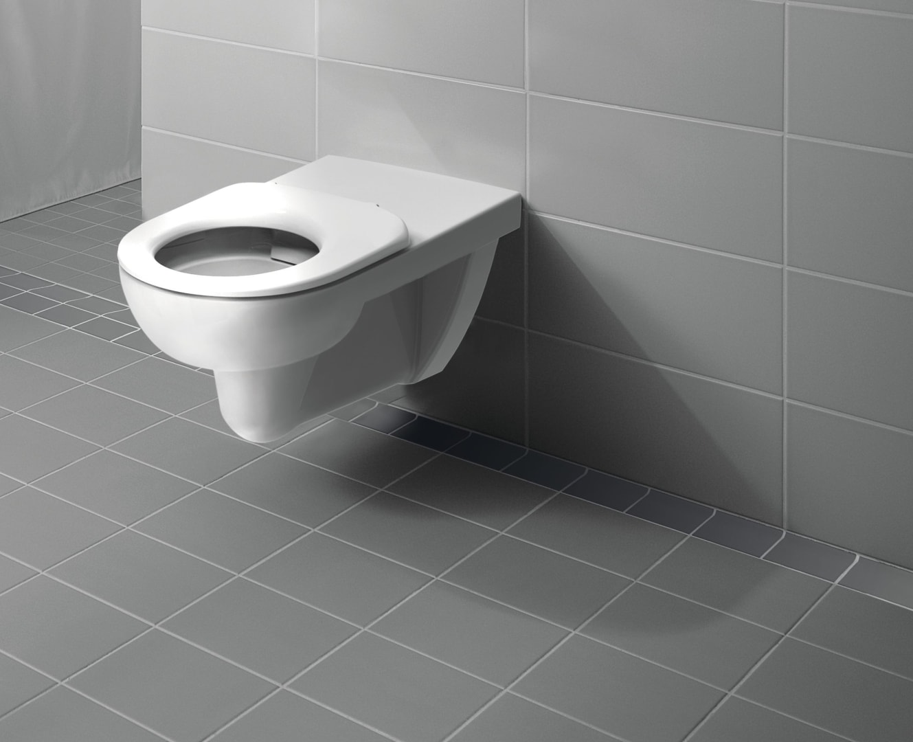Geberit Renova Comfort Wand-WC Tiefspüler Rimfree, Ausld. 70cm, weiß