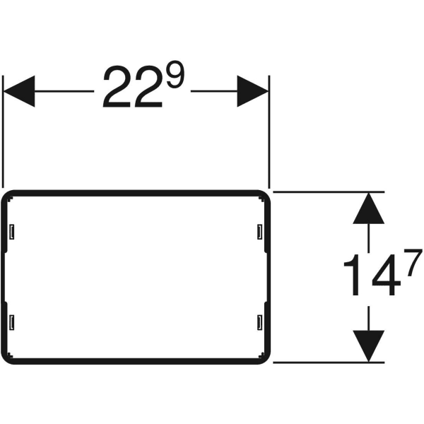 Geberit Bauschutz für UP-SPK ab Bj 2002