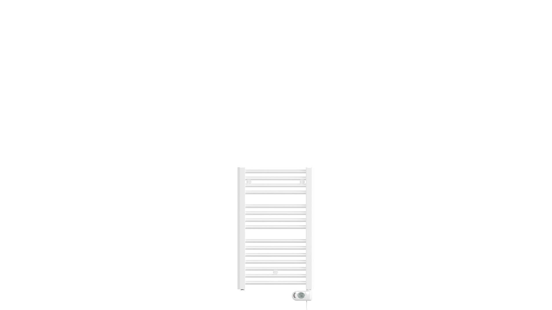 Zehnder Design-HK Dero, rein elektrisch DERSZ080050EFZD 878x40x500 RAL 9016