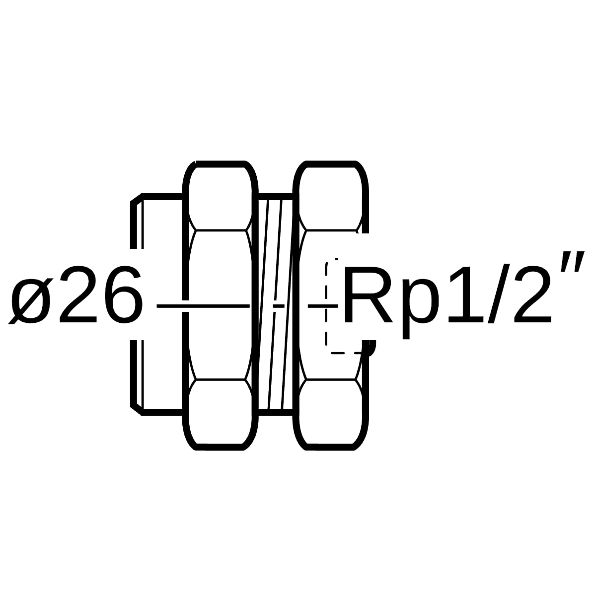 Geberit Mepla Abpressstopfen für Rohrende d26
