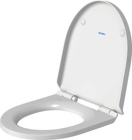 DU WC-Sitz Duravit No.1 Compact Weiß,mit Absenka.,Scharnier EDST