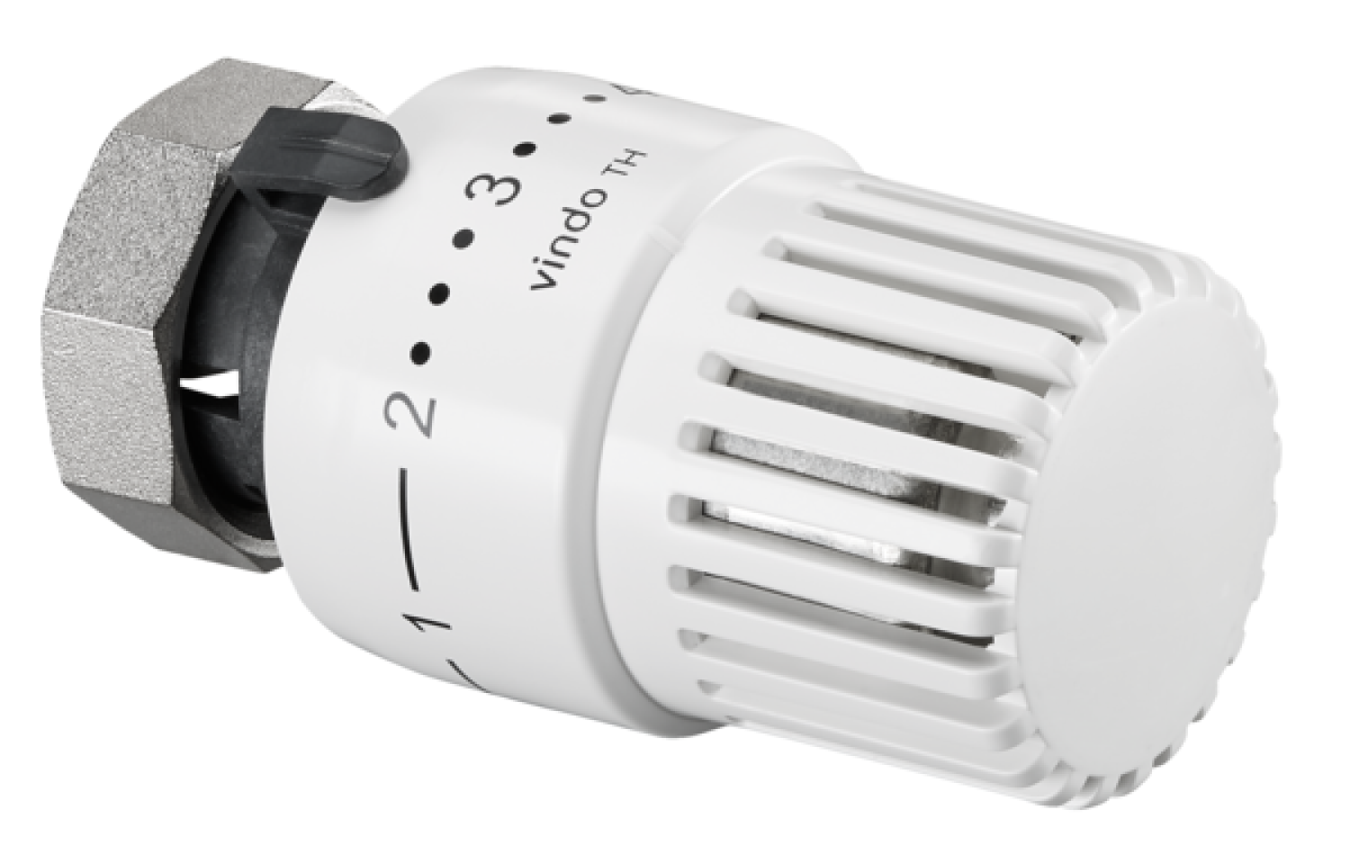 OVENTROP-Thermostat "vindo TH" 7-28 C, 0 * 1-5, Flüssig-Fühler, weiß