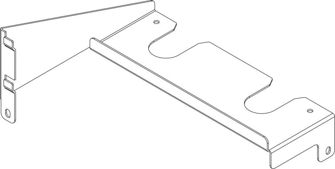 BOSCH Ersatzteil TTNR: 87186680910 Halterung Heizkreispumpen