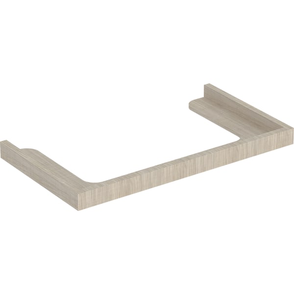 Geberit WT-Rahmen f. Citterio US m. Glaspl. Breite WT 90 cm, beige