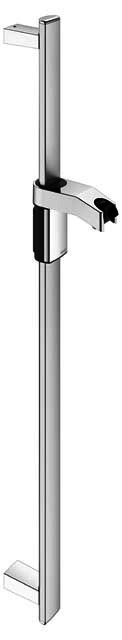 KEUCO Brausestange AXESS 35012, 900mm si.-elox.