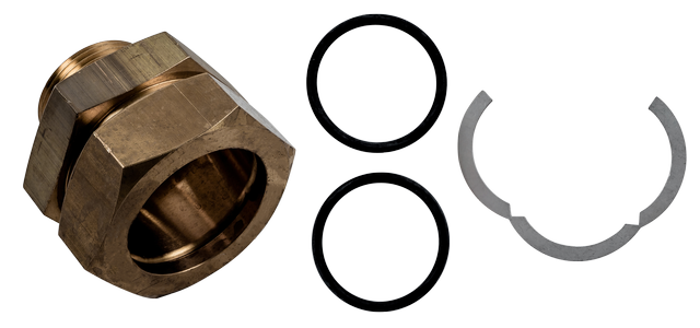 Wolf Anschluss-Set Wellrohr DN40-G 1 1/4", für Hauseinführungen