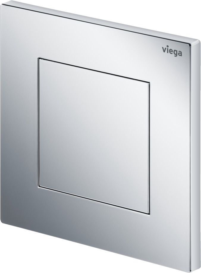 Viega Urinal Ausstellungsplatte VfS 21 8611.29 aus Kunststoff schwarz matt