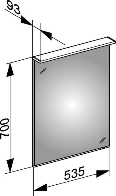 KE LS Edition Lignatur 13397 535x700x60mm 1 Lichtfarbe