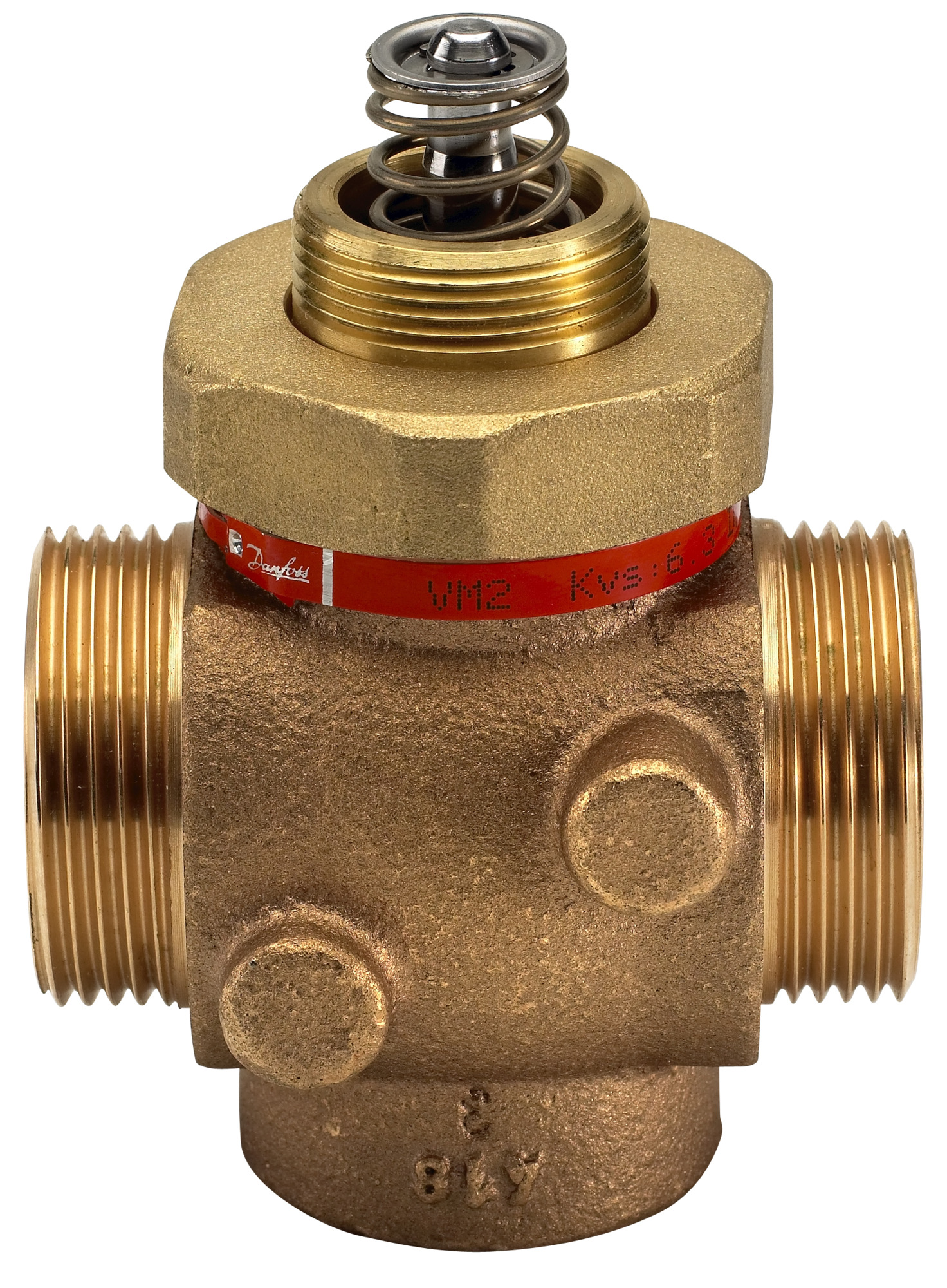 Danfoss Durchgangsventil VM2 DN25 Kvs 6,3, PN25, RG5, G11/4"A