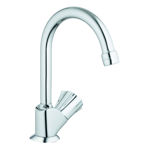 GROHE Standventil Costa 20393_1 DN15 Markierung blau Schwenkauslauf chrom