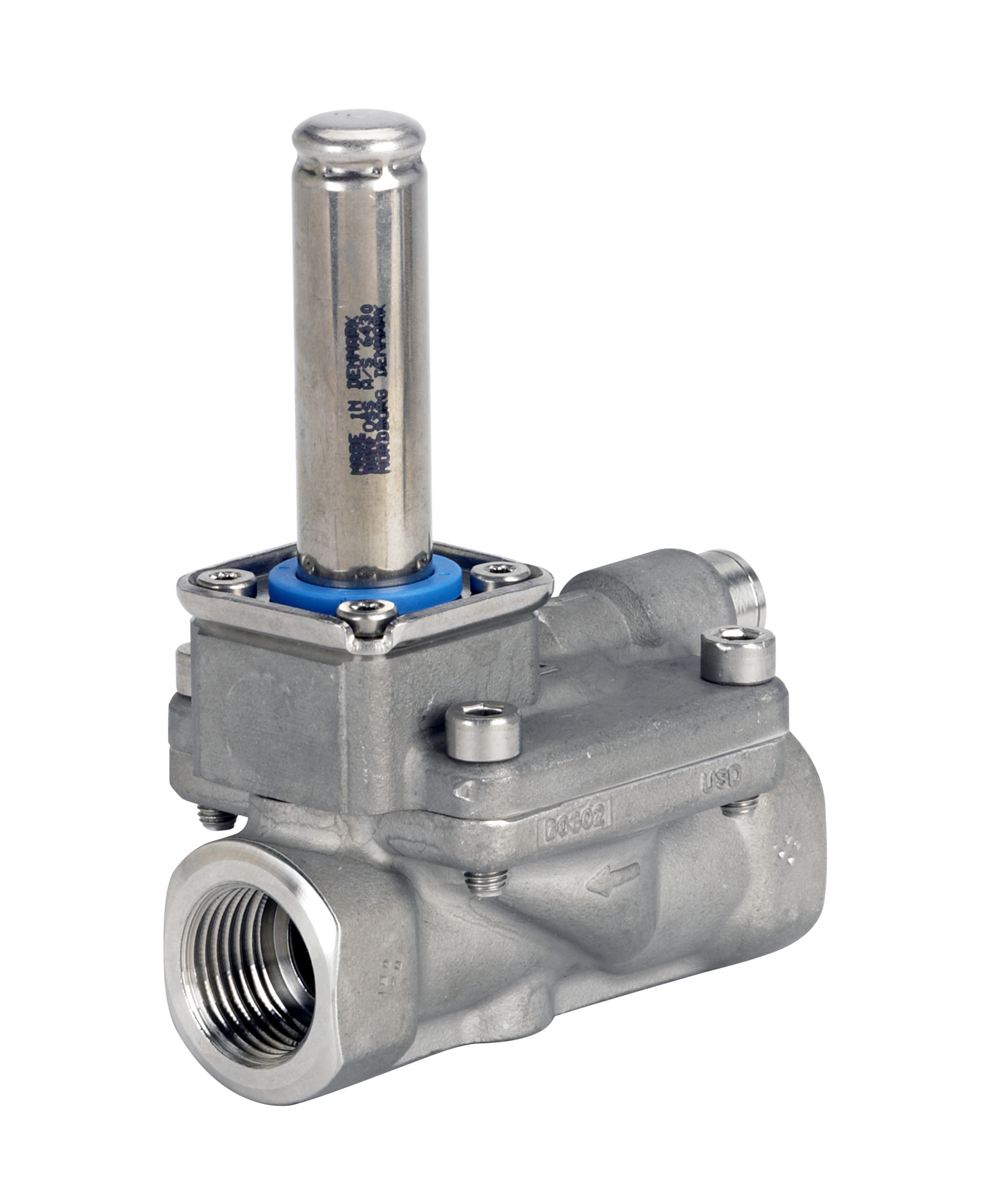 Danfoss Magnetventil, EV220BW, Edelstahl Kv 8,00 m3/h, NC, G, 3/4, EPDM