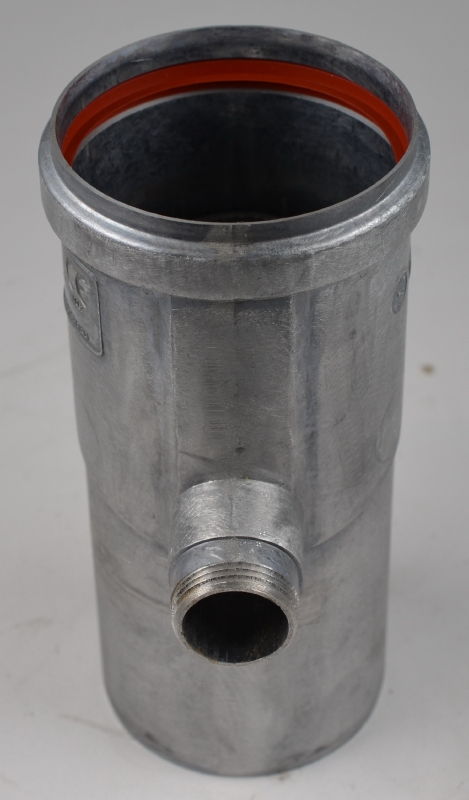 Abgasrohr mit Kondensatablauf GPC 80, inkl. Adapter Abgasrohr mit Kondensatablauf GPC 80, inkl. Adapter