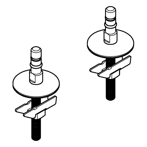 GROHE Befestigungssatz 102901 für Essence-Keramik WC-Sitz 39577001