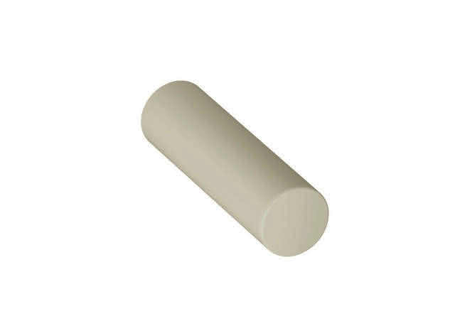 HEWI Reservepapierhalter Ser 477, matt, d:33, o.Rosette reinweiß