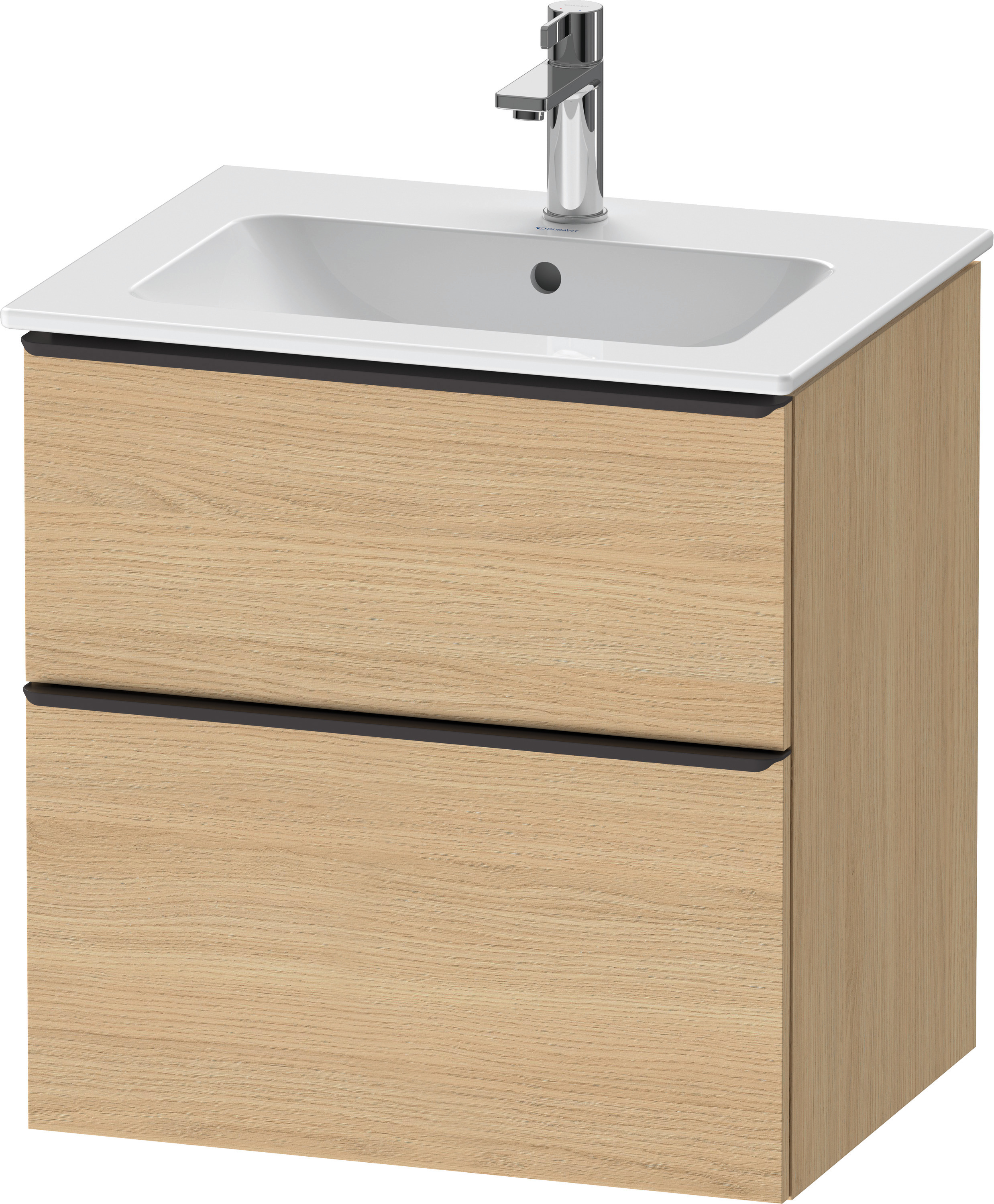 Duravit D-Neo WTU,Ausz:1,Schubk:1,GR:Dia.Schw 610x462x625mm,Wdh,Natur Eiche Matt,Dek.