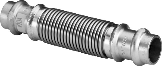 Viega Kompensator mit SC Profipress S 4551in 28mm Siliziumbronze