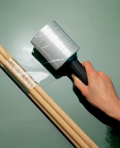 Stretchfolie L150 mxB100 mm 20 µm transp.20RL/VE Stretchfolie L150 mxB100 mm 20 µm transp.20RL/VE