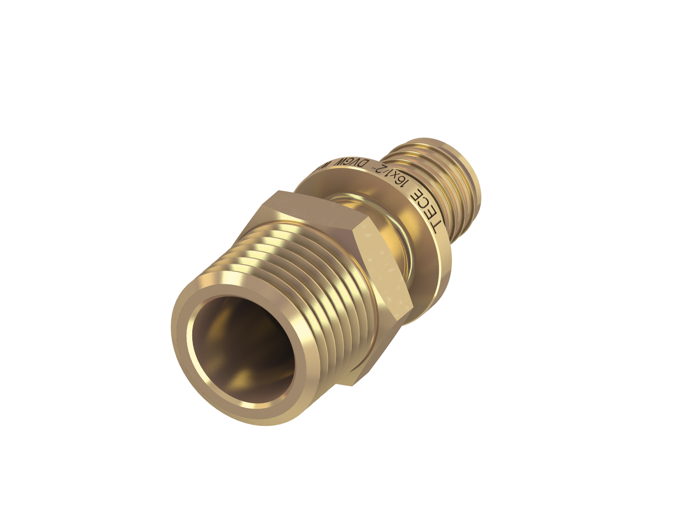 TECEflex Übergangsnippel Dim. 20 x R 3/4" Standard Messing