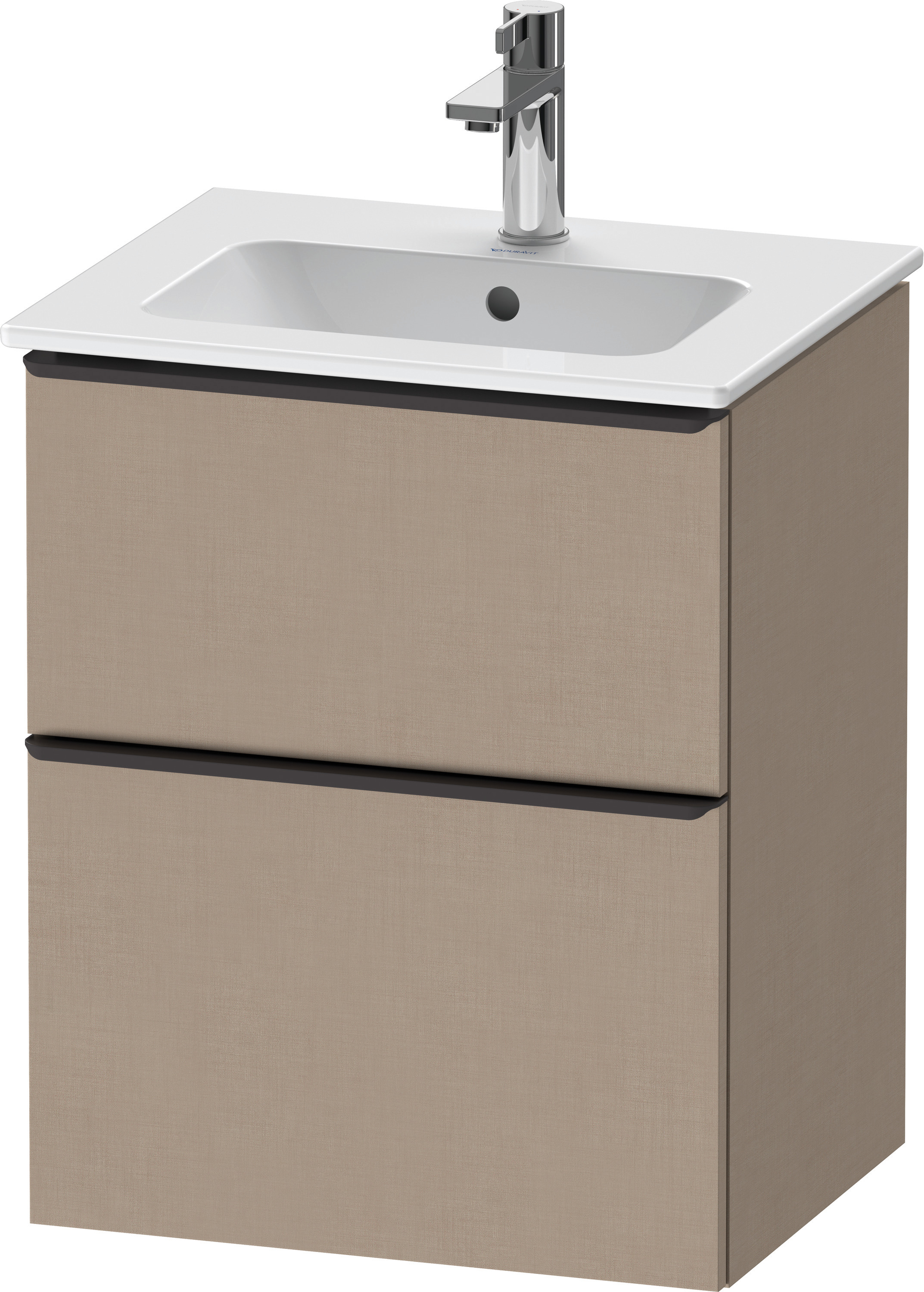 Duravit D-Neo WTU,Ausz:1,Schubk:1,GR:Dia.Schw 510x402x625mm,Wandh, Leinen Matt, Dekor