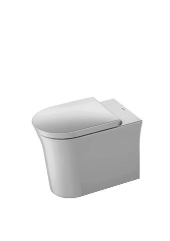 DU Stand-WC White Tulip, 580mm, Weiß rimless, TS, Abg.waagr., btw