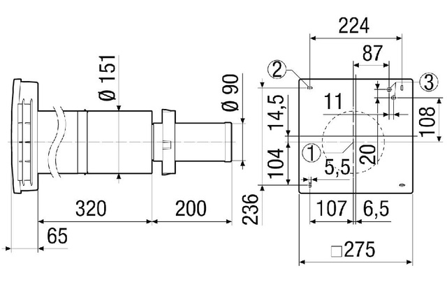 Maico Endmontage-Set PPB 30 O Objektversion