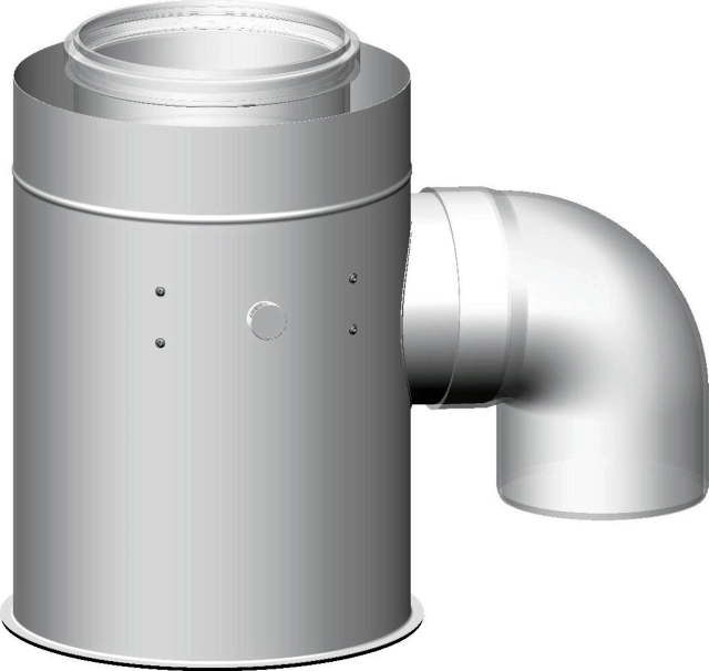 Wolf Adapter DN160x200x200/300 für raumluftunabhängigen Betrieb MGK-2 Wolf Adapter DN160x200x200/300 für raumluftunabhängigen Betrieb MGK-2