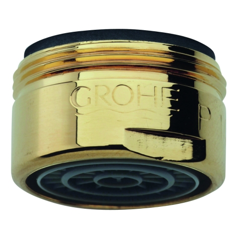 GROHE Mousseur 13929 Durchflussklasse A 15l/min bei 3 bar M24x1 gold