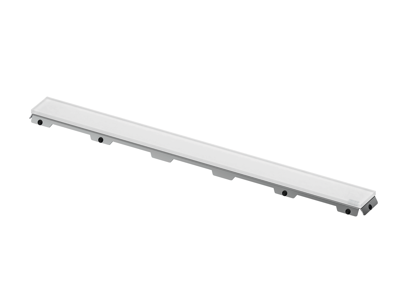 TECEdrainline Glasabdeckung, weiß satiniert, 1000 mm