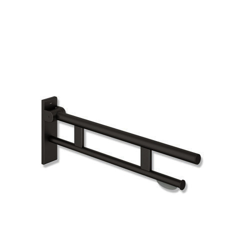 HEWI SK-Griff Duo (B), PRH, L:900, pulverbeschichtet dgrau tiefmatt