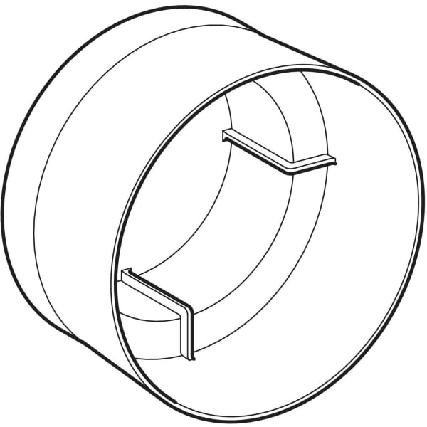 Geberit PE-LD Schutzdeckel überdeckend d90