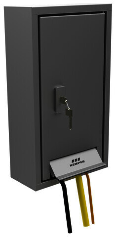 KEMPER TRESOR Wandaufputzschrank Geräteanschlussv. DN15, ohne Steckdose