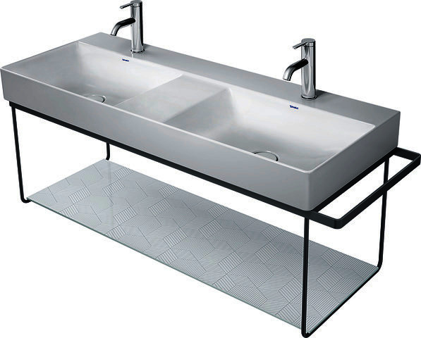 DU Metallkonsole WH DuraSquare f. 235312 HTH links/rechts, Chrom
